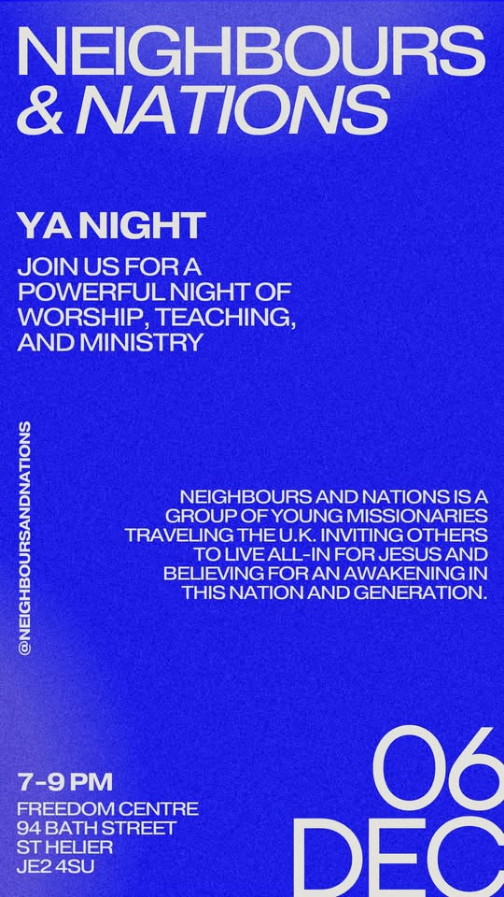 Neighbours & Nations - Young Adults Night